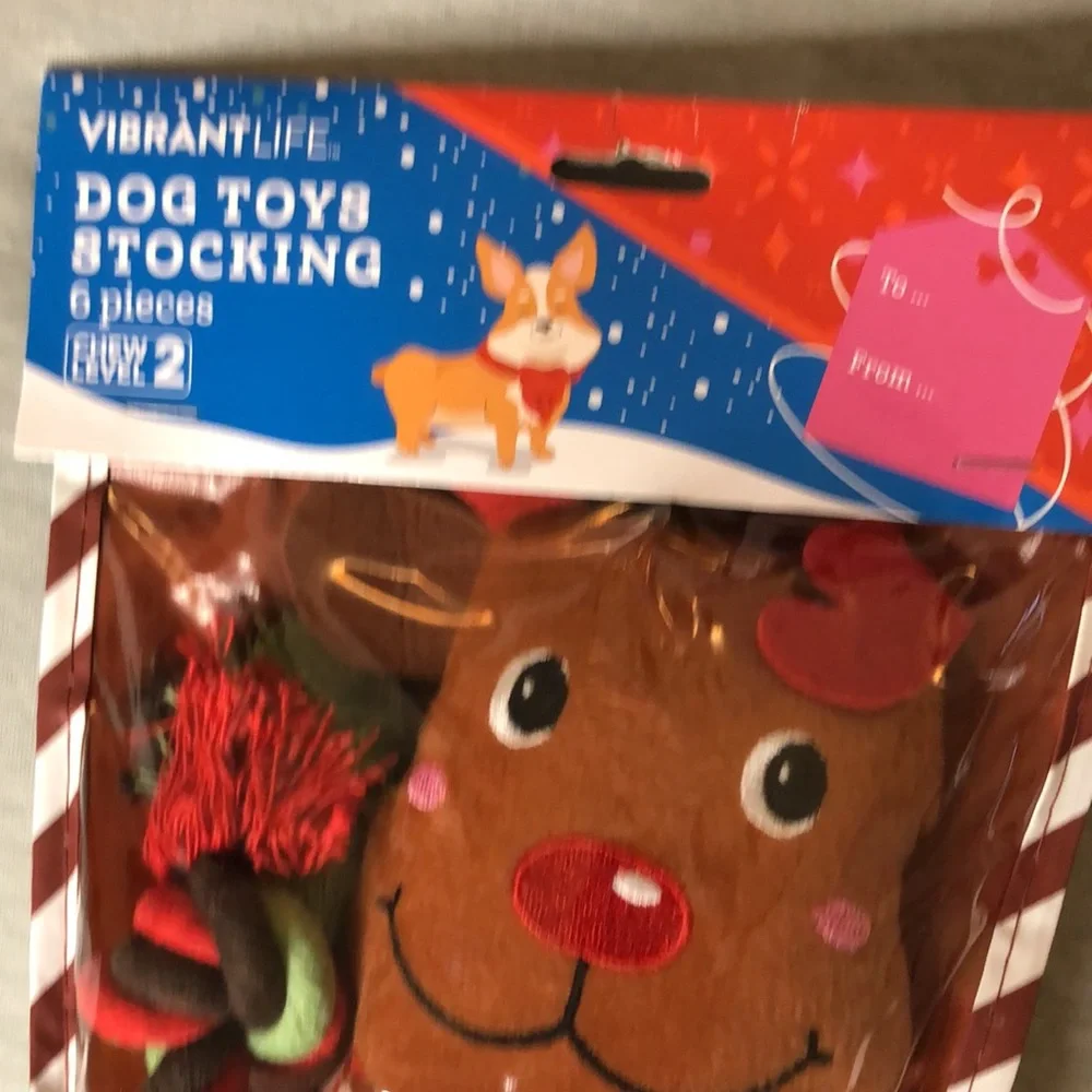 Reindeer Dog Toy 6pc bundle